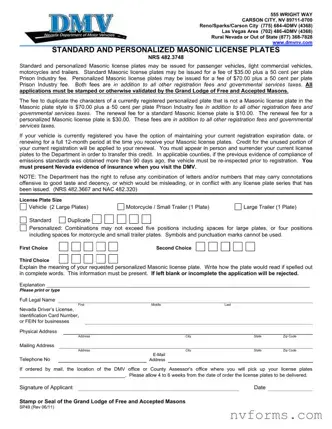 Fill Out a Valid Dmv Sp49 Template