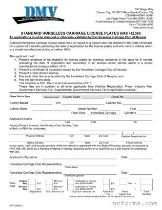 Fill Out a Valid Dmv Sp70 Template
