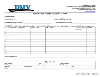 Fill Out a Valid Dmv Vp 193 Template